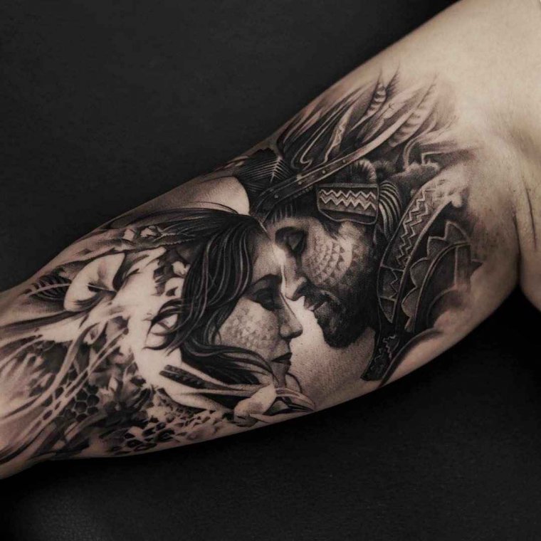 Крутые татуировки для мужчин (49 фото)35