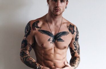 🖤 Крутые мужские татуировки на теле (46 фото)