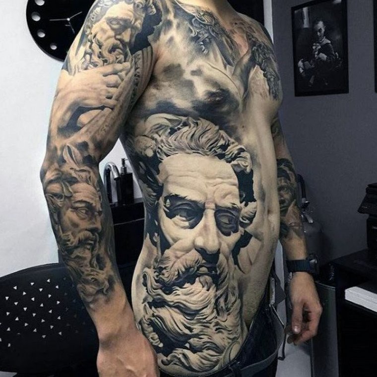 Крутые татуировки для мужчин (49 фото)32