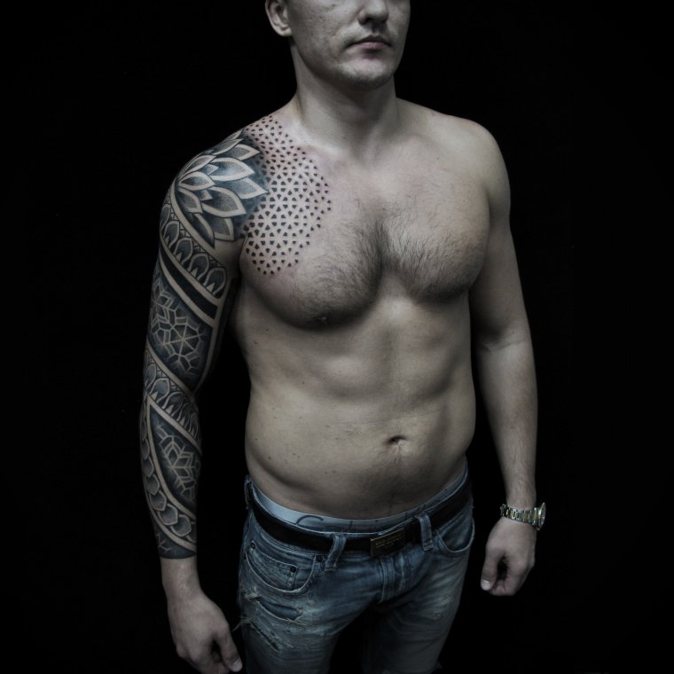 Крутые татуировки для мужчин (49 фото)36