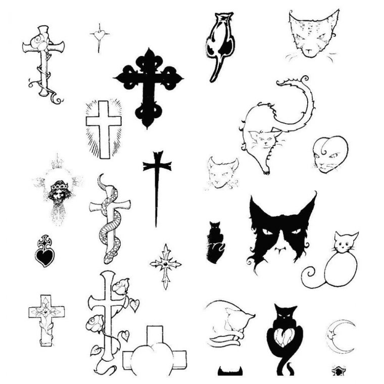 Маленькие эскизы тату для мужчин на руке (49 фото)1