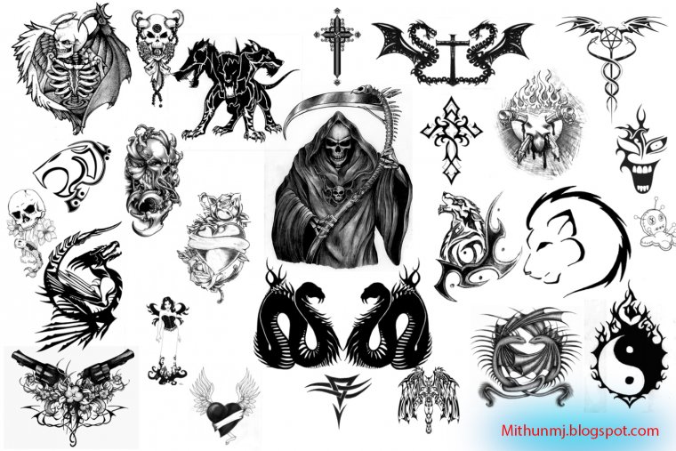 Маленькие эскизы тату для мужчин на руке (49 фото)46