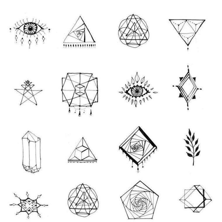 Маленькие эскизы тату для мужчин на руке (49 фото)22