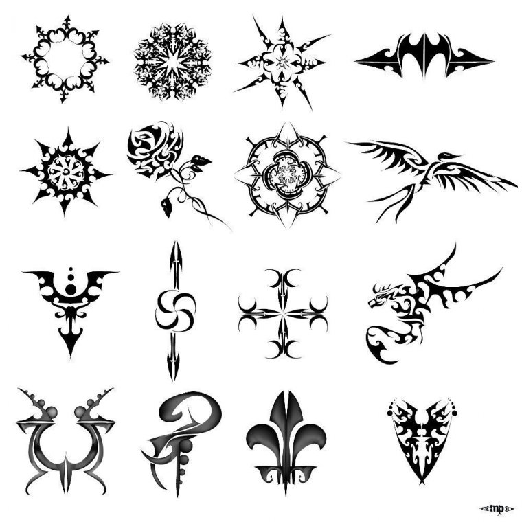 Маленькие эскизы тату для мужчин на руке (49 фото)43