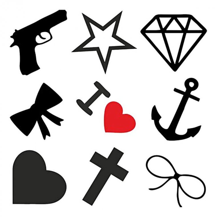 Маленькие эскизы тату для мужчин на руке (49 фото)44