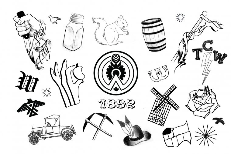 Маленькие эскизы тату для мужчин на руке (49 фото)6