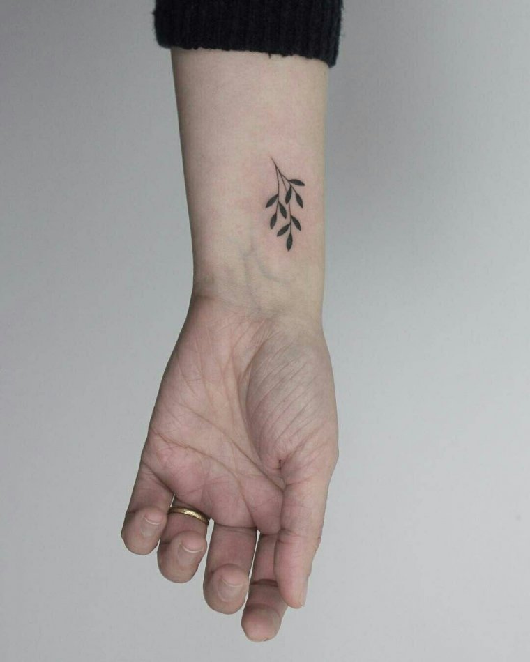 Простые мужские татуировки на руке (65 фото)11