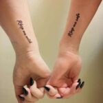 🖤 Татуировки - "Надписи для двоих" (46 фото) 4 космос