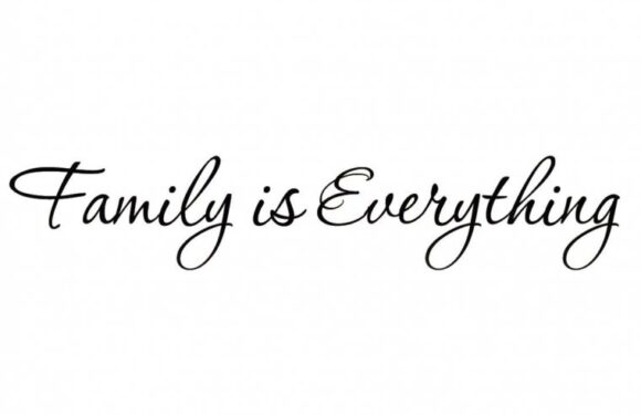 🖤 Тату про семью — с надписями (46 фото)