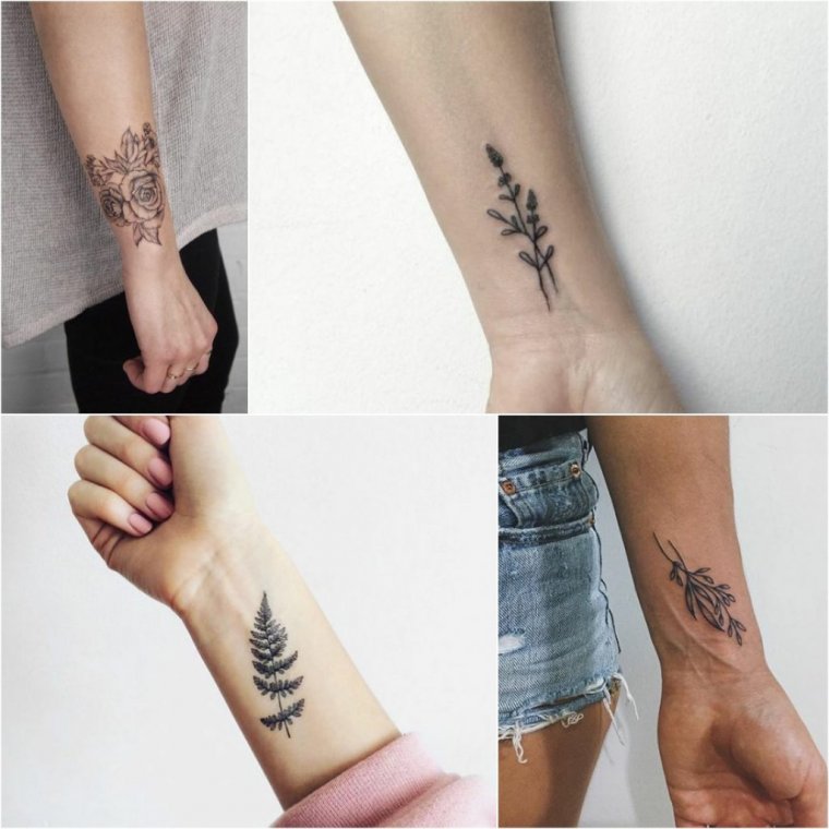 Татуировки для девушек на запястье (54 фото)41