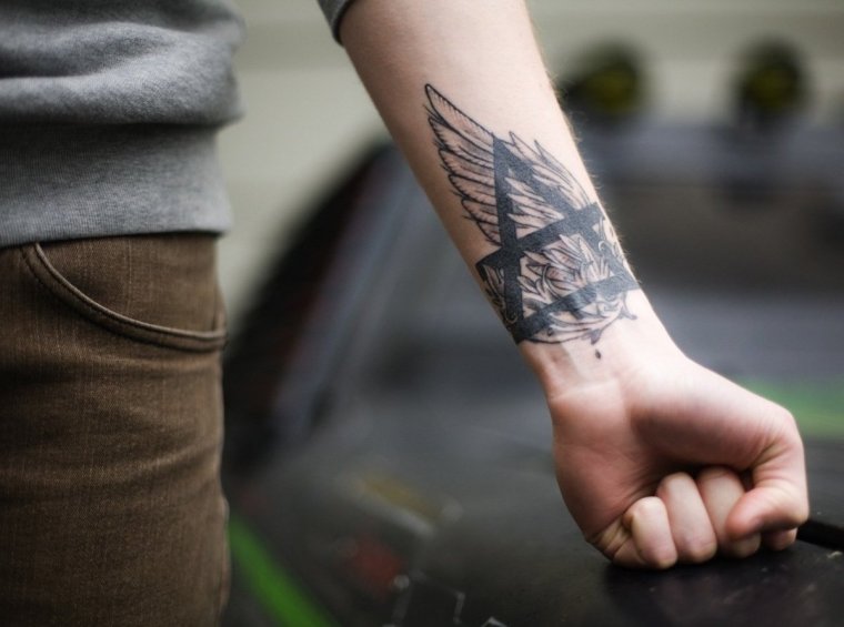 Татуировки для мужчин на руке (54 фото)4