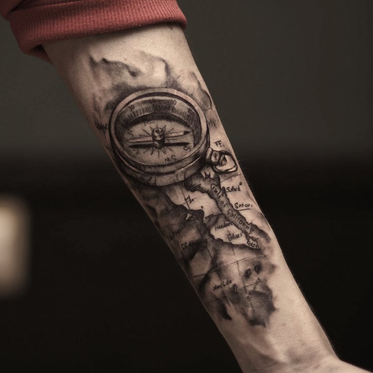 Татуировки для мужчин на руке (54 фото)5