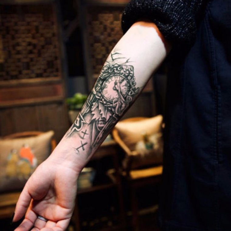 Татуировки для мужчин на руке (54 фото)47