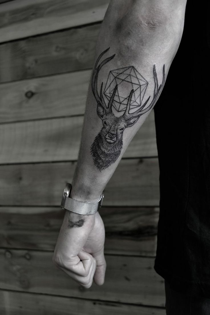 Татуировки для мужчин на руке (54 фото)40