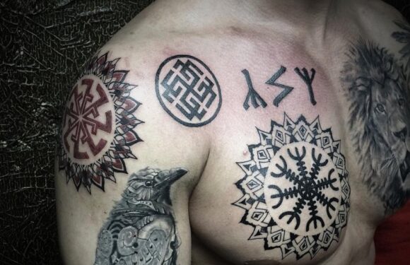 🖤 Тату в стиле древних славян: подборка (46 фото)