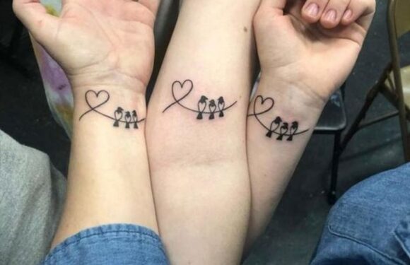 🖤 Тату для семьи: групповые татуировки (43 фото)