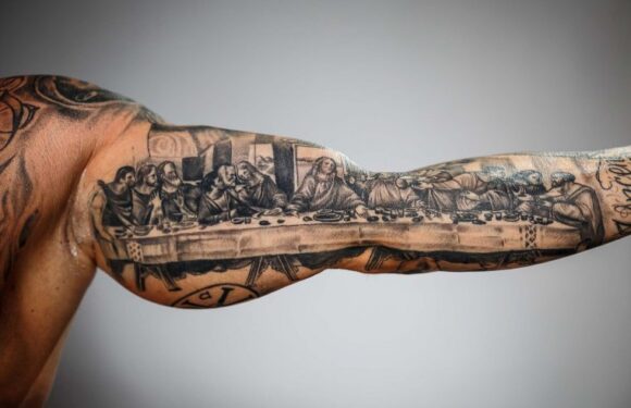 🖤 Ну очень красивые тату для мужчин (45 фото)