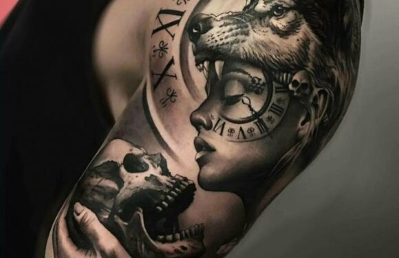 🖤 Крутые татуировки для парней (45 фото)