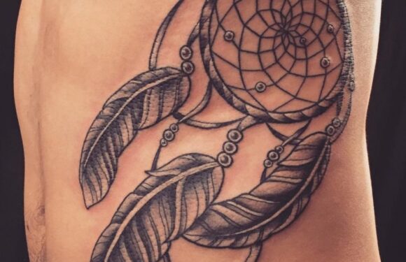 🖤 Тату на ребрах — мужские татуировки в обасти ребер (27 фото)