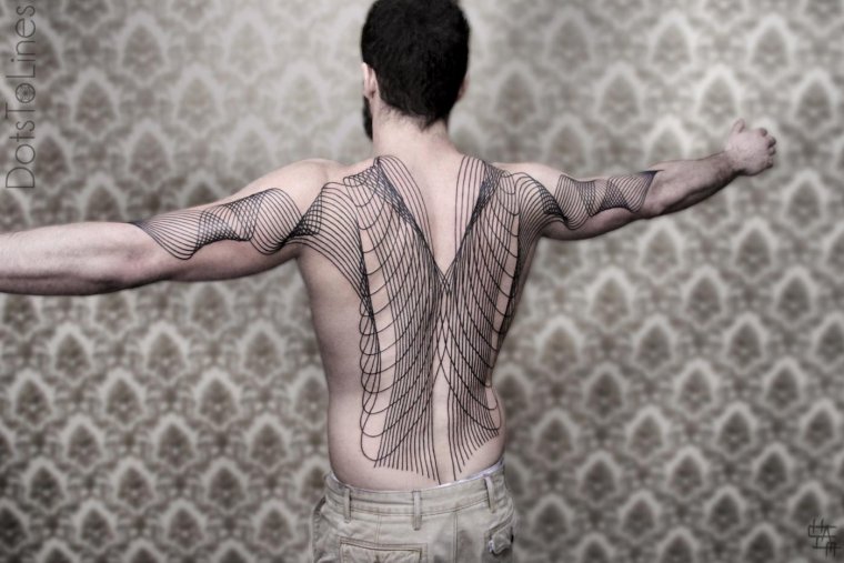 Мужские тату на спине (45 фото)41