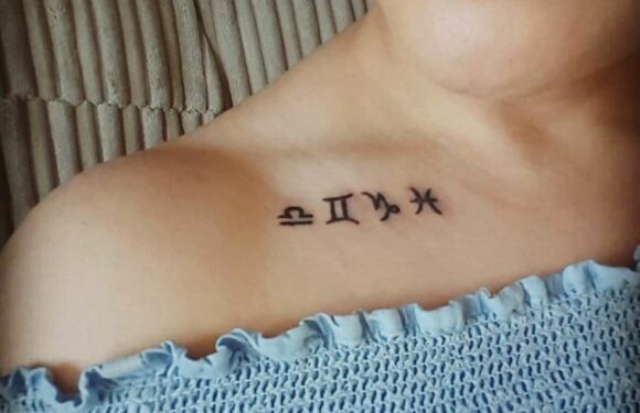 🖤 Тату на ключице: надписи — варианты для вас (28 фото)