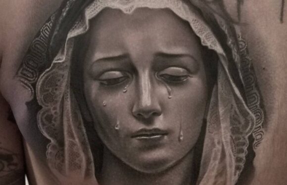 🖤 Татуировка «Божья Матерь» — смотреть подборку (47 фото)