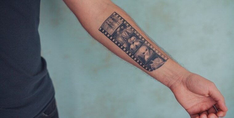 🖤 Татуировки на предплечье — мужские (42 фото)