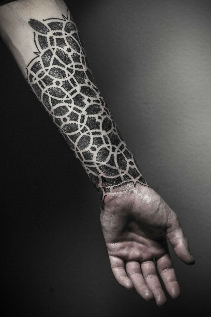 Тату для мужчин на предплечье (44 фото)15