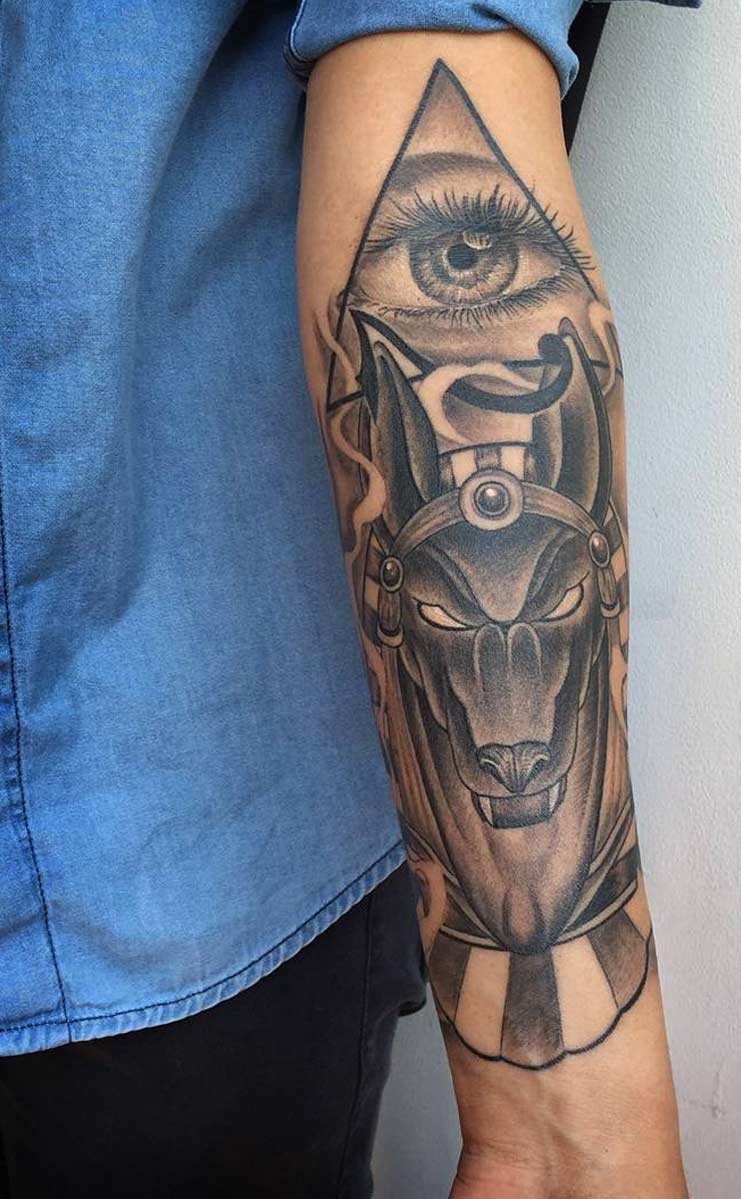 Тату для мужчин на предплечье (44 фото)40