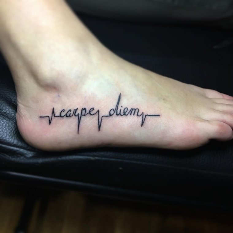 Тату на латыни дорогу осилит идущий (47 фото)20