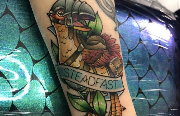 🖤 Рагнарек — тату, которым можно удивить (48 фото)