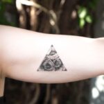 🖤 Татуировки в стиле "минимализм" - только подчеркнуть (46 фото) 81 тату