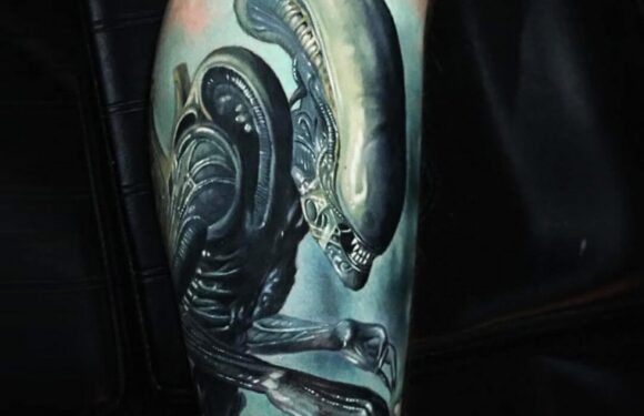 🖤 Тату «Чужой»: для истинных ванатов (48 фото)