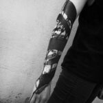 🖤 Татуировки на предплечье - Блэкворк (48 фото) 29