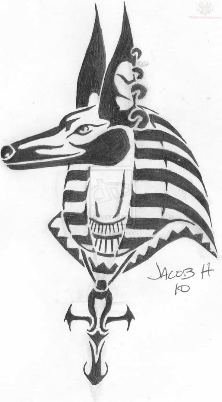 Египетские эскизы тату (49 фото)15