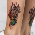 🖤 Парные татуировки: крылья (47 фото) 67