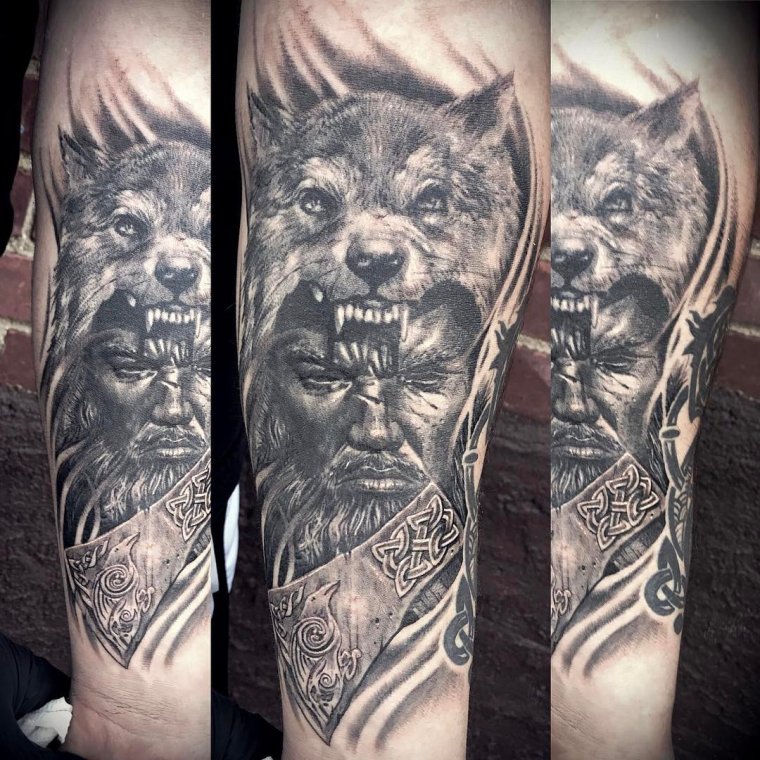 Славянские тату на предплечье (39 фото)13