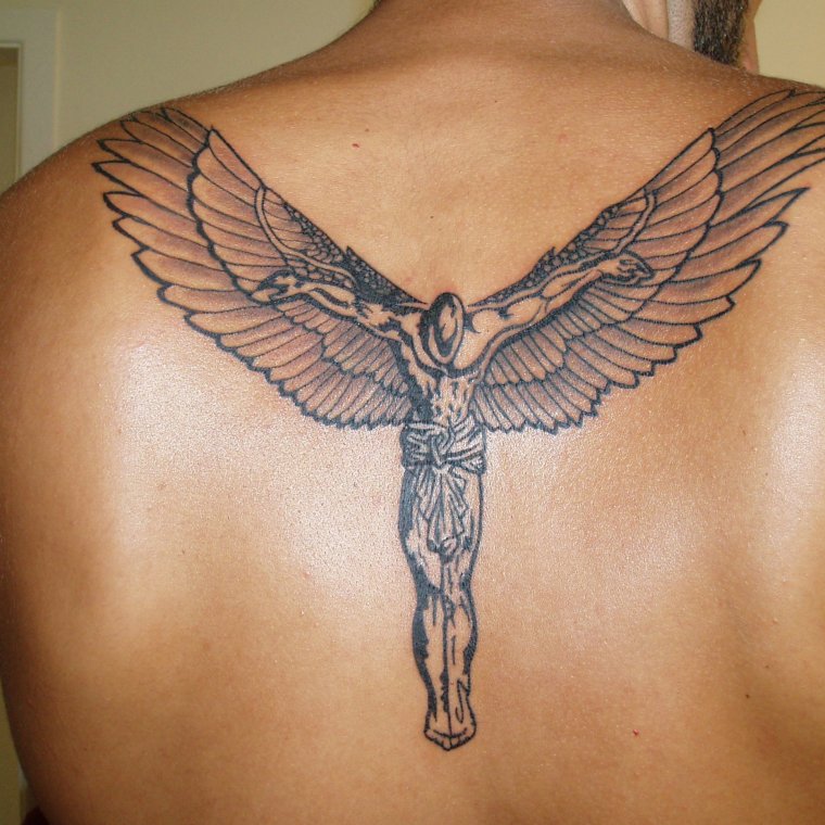Тату крылья ангела на спине (27 фото)25