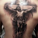 🖤 Татуировки в виде распятие Христа (44 фото) 5 открытки