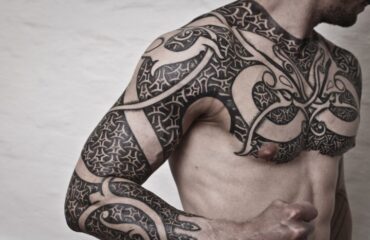 🖤 Кельтский узор - тату на всю руку (48 фото)