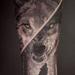 🖤 Татуировки - "Злой волк" - Эскизы и рисунки тату (47 Фото) 5 тату на запястье