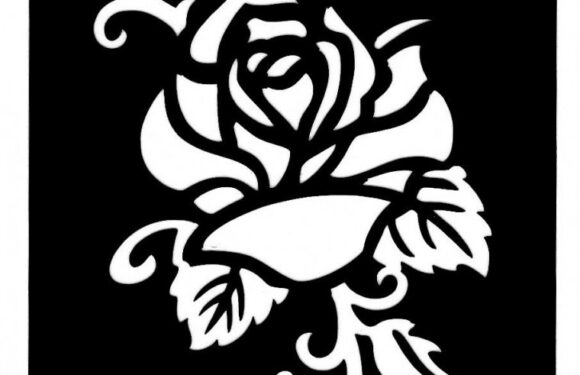 🖤 Трафареты для татуировок хной: временно и красиво (48 фото)