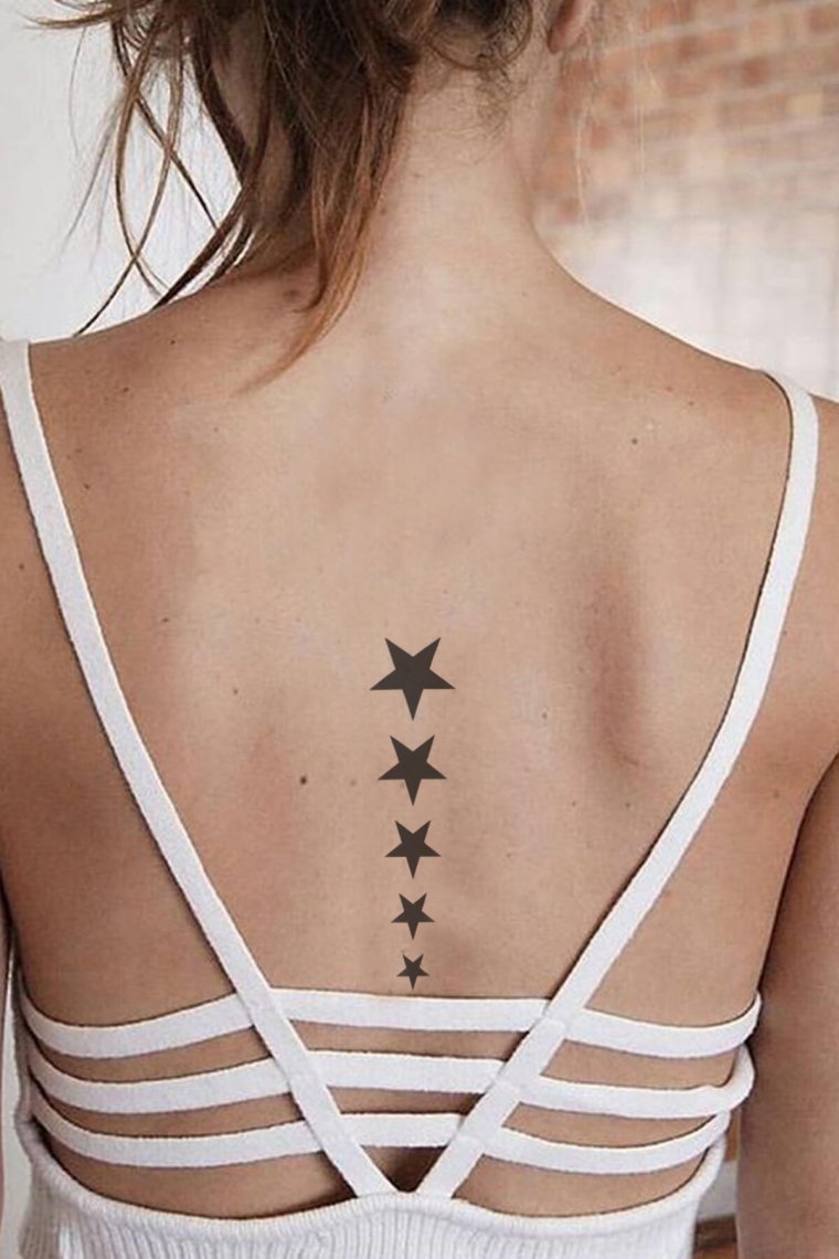 Женские татуировки на спине (50 фото)18