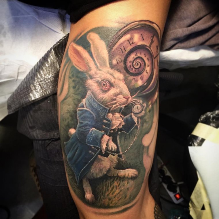 Тату - Алиса в стране чудес (31 фото) 22 Тату