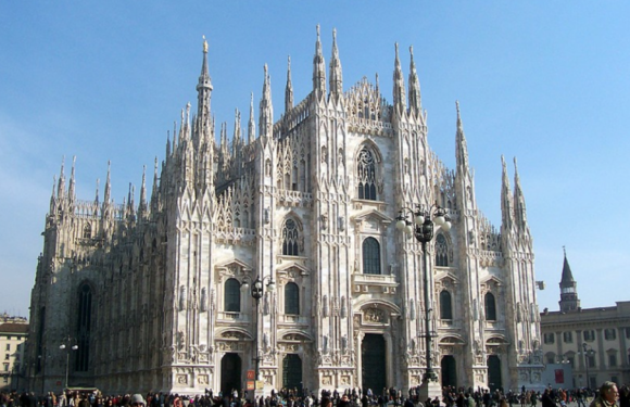 Готический собор в Милане «Duomo di Milano» (37 фото)