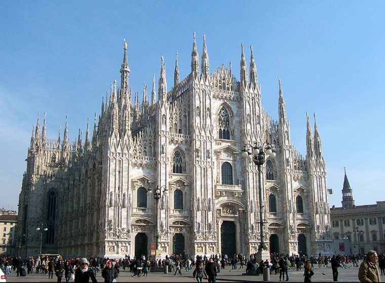 Готический собор в Милане "Duomo di Milano" (37 фото) 92 Белый храм Ват Ронг Кхун