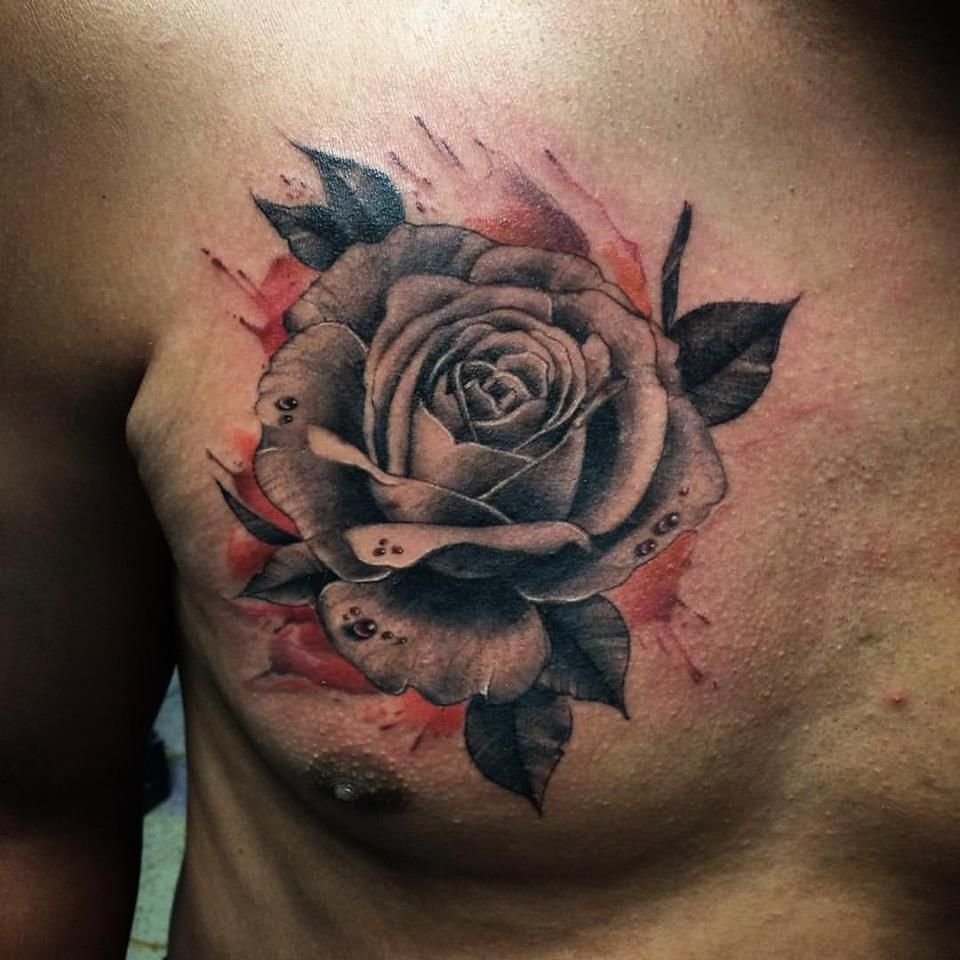 Татуировка роза - значение тату у мужчины и женщины 2 тату