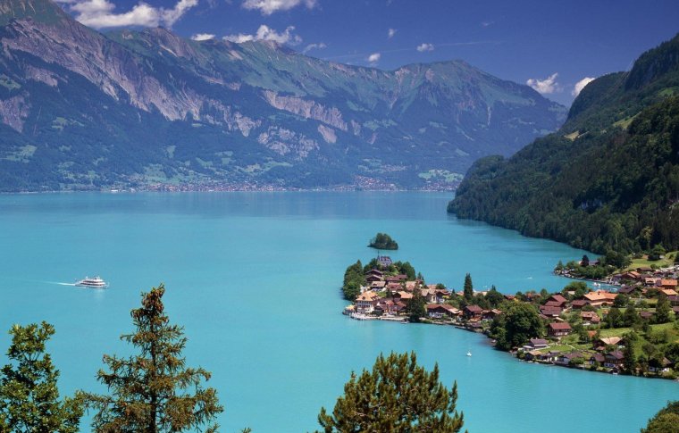 Озеро Бриенц в Берне (Швейцария) - 23 фото 5 Озеро Бриенц
