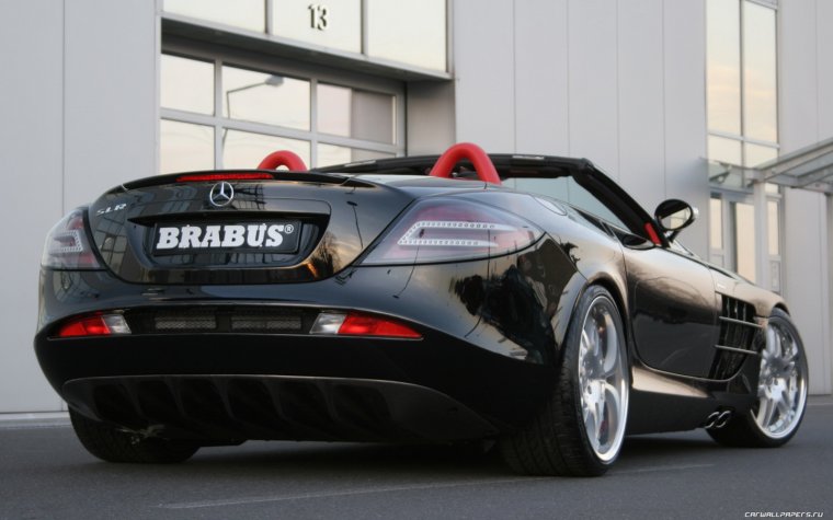 Суперкар Mercedes-McLaren Brabus - (20 фото) 3 Mercedes-McLaren Brabus