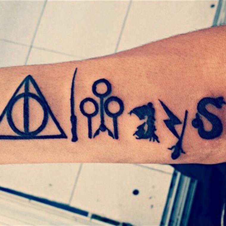 Дары смерти always Tattoo